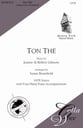 Ton The SATB choral sheet music cover